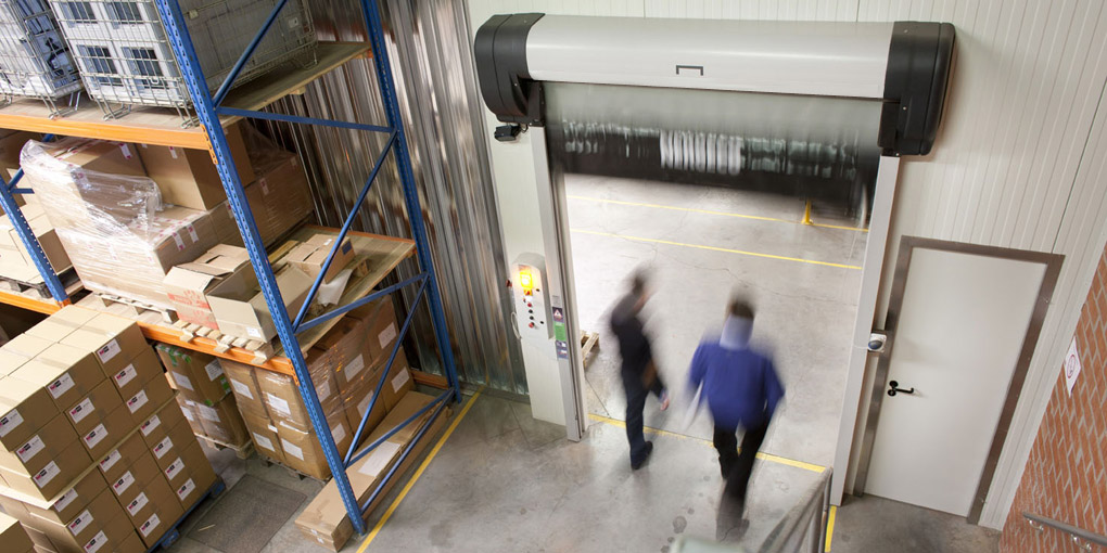 Interior High-Speed Flexible Door - Standard Logistics - Image 4